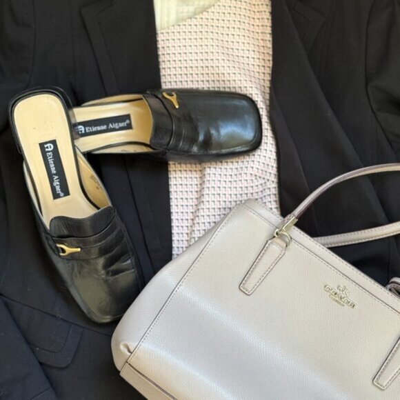 LOFT Tweed Pencil Dress, Pink and Black Size 6 - Picture 3 of 9